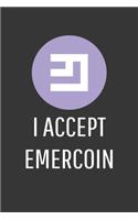 I Accept Emercoin Notebook