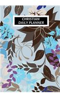 Christian Daily Planner: 15 Months Calendar & Daily, Weekly Monthly Planner with Tabs (January 2020- March 2021) Appointment Schedule, Business Planners & Schedule Organizer