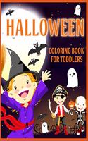 Halloween Coloring Book for Toddlers: A Fun Children Coloring book for Halloween, Cute Halloween Illustrations for Preschool