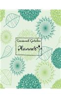 Seasonal Garden Planner: Monthly Planner for Gardening- Gardening Budget- Journal & Log Book-8.5*11 inches,120 pages