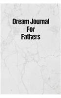 Dream Journal for Fathers