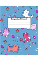 Composition Notebook: College Ruled Lined Pages Book School Notebook Journal For Kids Ages 3-12, Kindergarten(1 Composition Notebook)