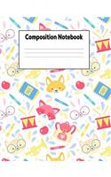Composition Notebook: School Fun College Ruled Lined