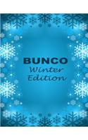 Bunco Winter Edition: Blank Form 4 Games Per Page Score Sheet Paperback