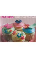 Cakes 2015 Wall Calendar 12x12 With Recipes