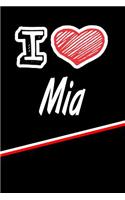 MIA: I Love Name Writing Journal