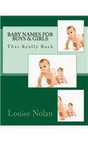 Baby Names for Boys & Girls That Really Rock (2014)