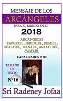 Mensajes de Los Arcangeles Para El Mundo En El 2018: Canalizando a Los Arcangeles: Zaphkiel, Jeremiel, Remiel, Sealtiel, Hanael, Barachiel Y Camael