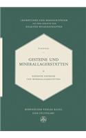 Gesteine Und Minerallagerstätten: Exogene Gesteine und Minerallagerstätten(4 Lehrbücher und Monographien aus dem Gebiete der exakten Wissenschaften)