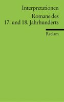 Romane Des 17. Und 18. Jahrhunderts