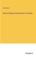 Board of Railway Commissioners of Canada