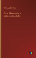 Bidrag til bestemmelse af praecessionskonstanten
