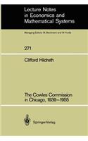 Cowles Commission in Chicago, 1939-1955