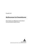 Kulturstaat Ist Staatskunst