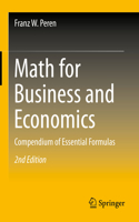 Math for Business and Economics