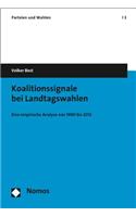 Koalitionssignale Bei Landtagswahlen