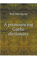 A Pronouncing Gaelic Dictionary