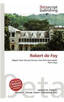 Robert de Foy: (English)