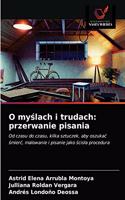 O myślach i trudach