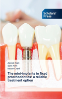 mini-implants in fixed prosthodontics