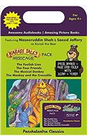 Karadi Tales : Heritage Pack Set Of 4 Books ( Foolish Lion /Monkey & Crocodile/Musical Donkey / Fourfriends(4 Books) + Animated Video of the 4 storeies