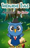 Niedliches Eulen-Malbuch fur Kinder