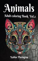 Adult coloring book Animals Vol2