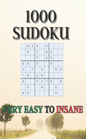 1000 Sudoku very easy to insane with Solutions