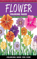 Flower Coloring Pages Coloring Book For Kids