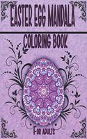 easter egg mandala coloring book for adults