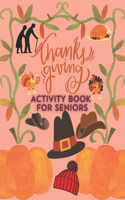 Thanksgiving Activity Book For Seniors