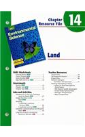 Holt Environmental Science Chapter 14 Resource File: Land