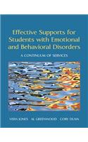 Effective Supports for Students with Emotional and Behavioral Disorders: A Continuum of Services, Pearson Etext with Loose-Leaf Version -- Access Card Package