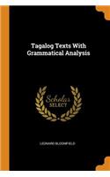 Tagalog Texts With Grammatical Analysis