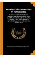 Records of the Descendants of Nathaniel Ely