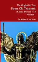 Original & True Douay Old Testament of Anno Domini 1610 volume 1