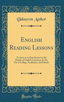 English Reading Lessons
