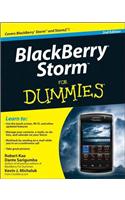 BlackBerry Storm For Dummies