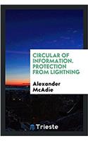 Circular of Information. Protection from Lightning