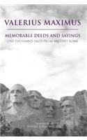 Memorable Deeds and Sayings