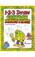 1-2-3 Draw Cartoon Monsters