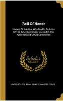 Roll Of Honor