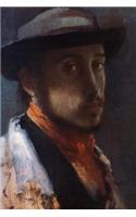 Edgar Degas 1858 Self Portrait in a Soft Hat Journal: Take Notes, Write Down Memories in this 150 Page Lined Journal