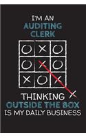 I'm an AUDITING CLERK