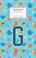 Primary Composition Notebook Grades K-2 Story Journal G