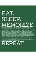 My Green Memorization Notebook