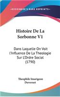 Histoire De La Sorbonne V1