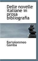 Delle Novelle Italiane in Prosa Bibliografia