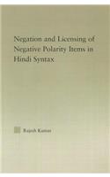Syntax of Negation and the Licensing of Negative Polarity Items in Hindi