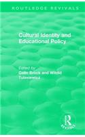 Cultural Identity and Educational Policy